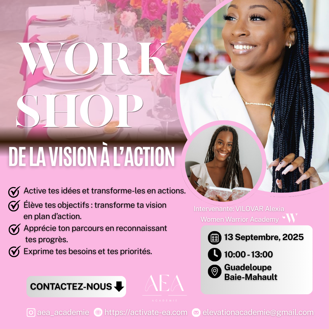 WORKSHOP: De la vision à l'action